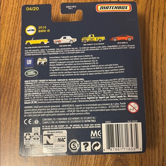 Matchbox Collectible 2016 BMW i8 - Picture 2 of 2